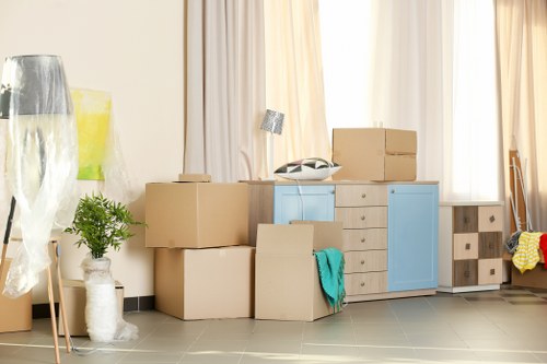 Customer raising a moving service complaint during a relocation review