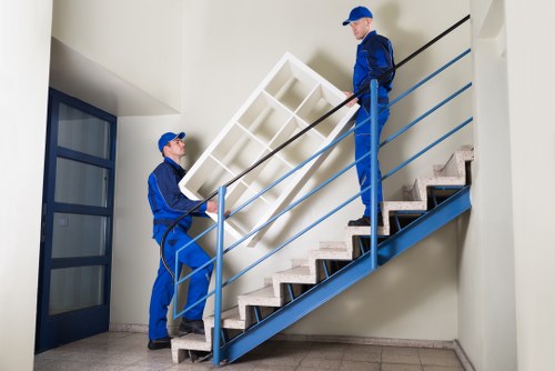 Business removals preparation in a Barnet office move