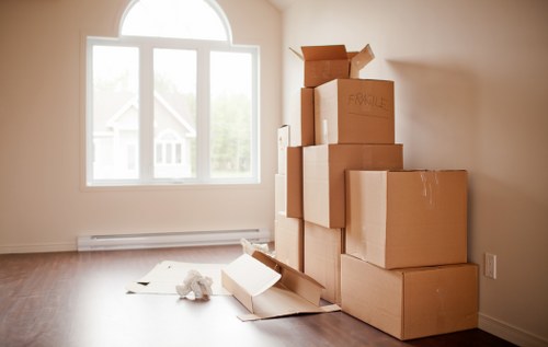 Barnet home move logistics including loading, parking, and property access