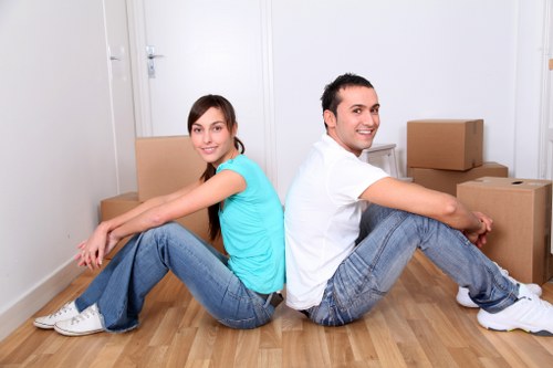 Man with van removal service supporting a Barnet home move