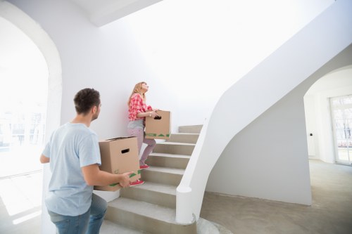 Loading furniture for a Barnet man with van removal job