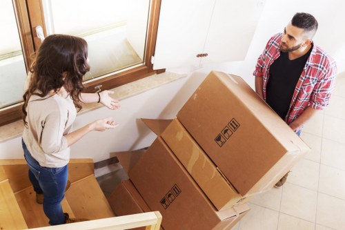 Van removals for flats and houses in Barnet with careful loading