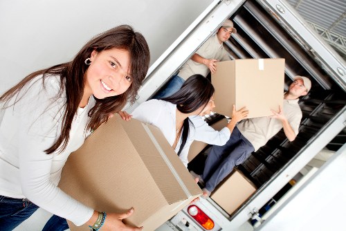 Office removals setup for a business move in Barnet