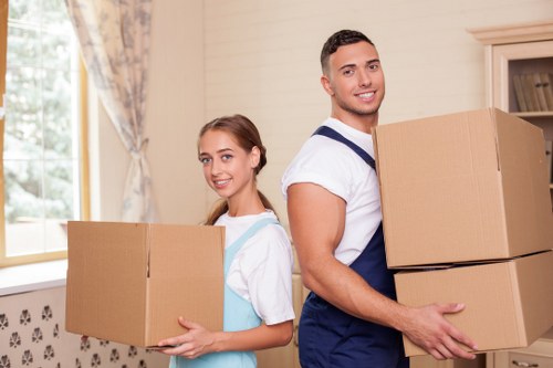 Local van service handling a small move in Barnet