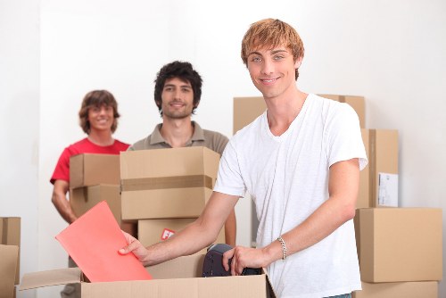 Local office movers handling a Barnet relocation